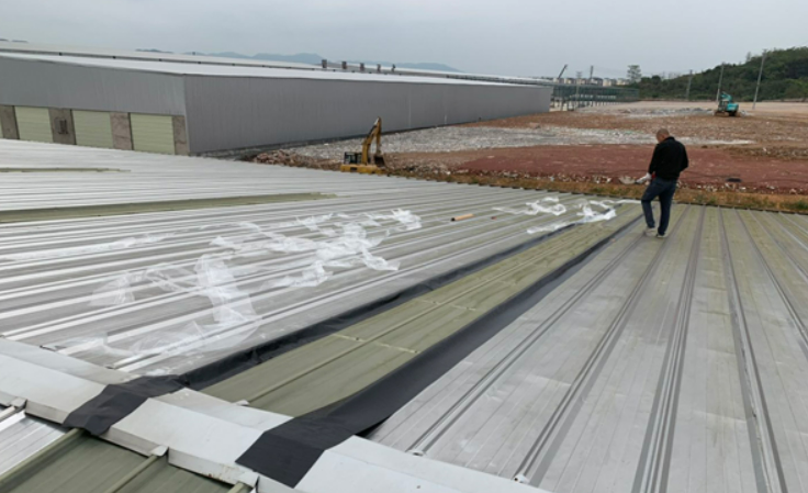 东丽厂房屋面防水维修案例